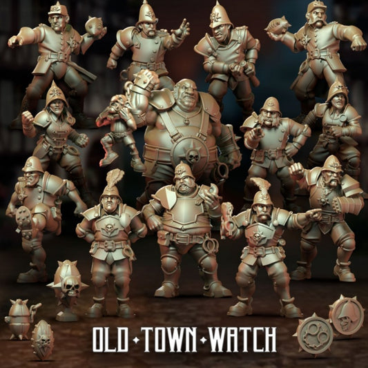 Old Town Watch - Imperial Nobility 3d printed team BB105